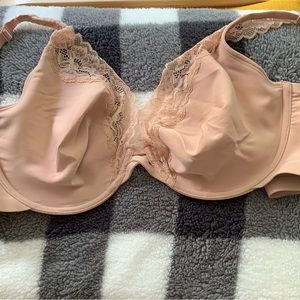 Soma, deep plunge, unlined bra